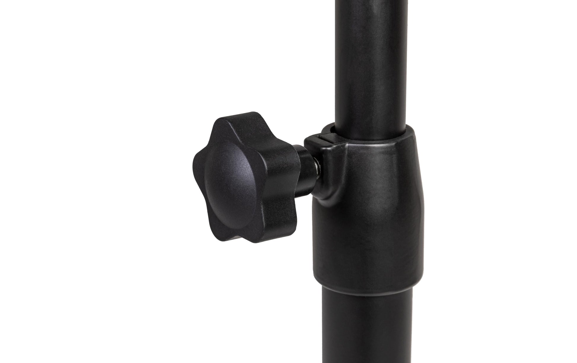 Bemero Notenständer höhenverstellbar 66,5–110 cm – faltbar, gelocht – Stahl, schwarz – MSS-8080BK