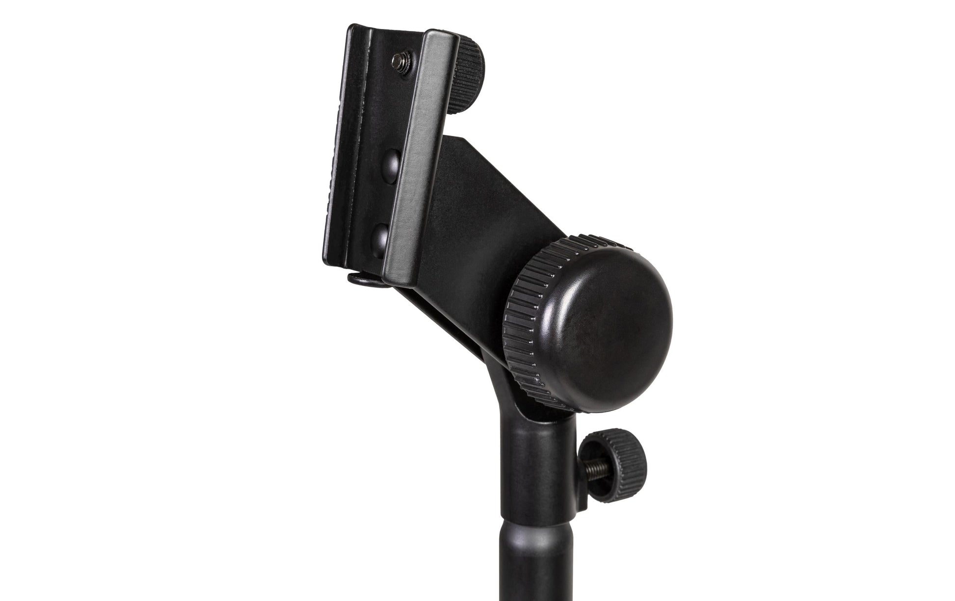 Bemero Notenständer höhenverstellbar 66,5–110 cm – faltbar, gelocht – Stahl, schwarz – MSS-8080BK