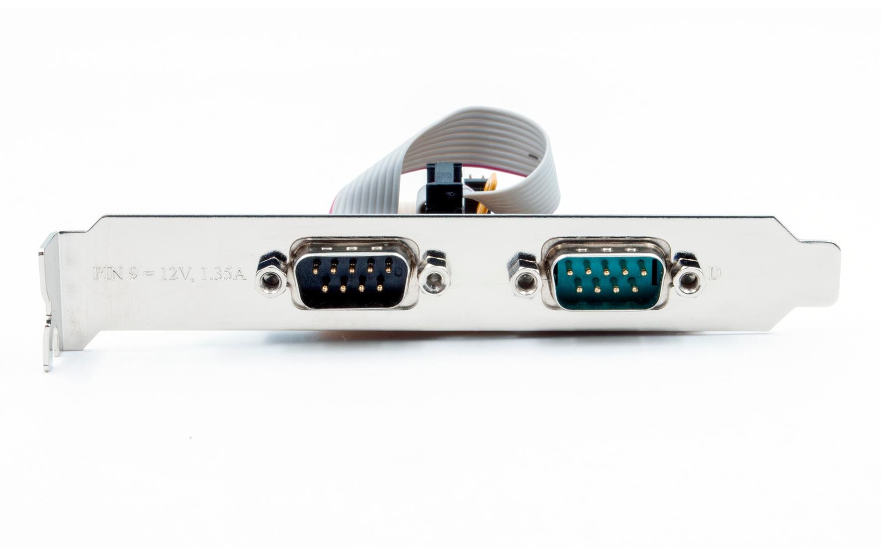 EXSYS EX-44082 PCIe x1 Karte – 2× RS-232 (DB-9), bis 921,6 Kbit/s – Low-Profile – für PC/Server