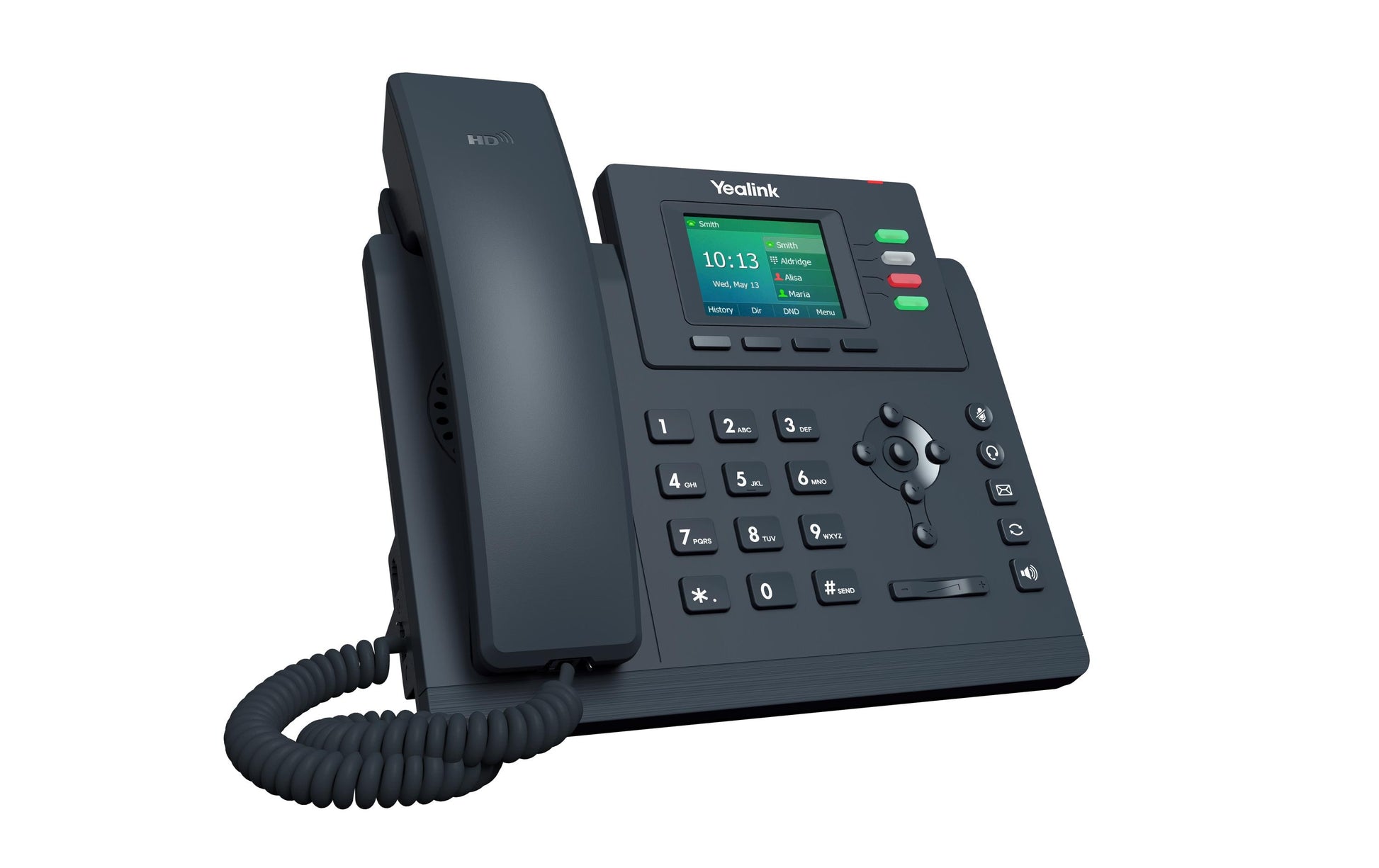 Yealink T33G – IP-Telefon, PoE, 4 SIP-Konten, Grau