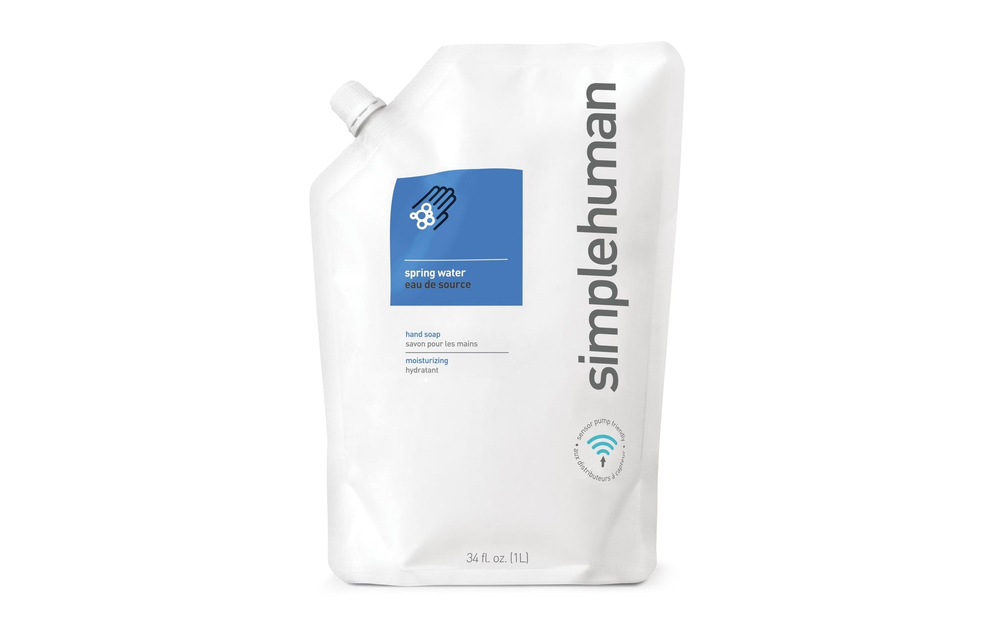 Simplehuman Handseife – Wasserblumen – Nachfüllbeutel – 1 l