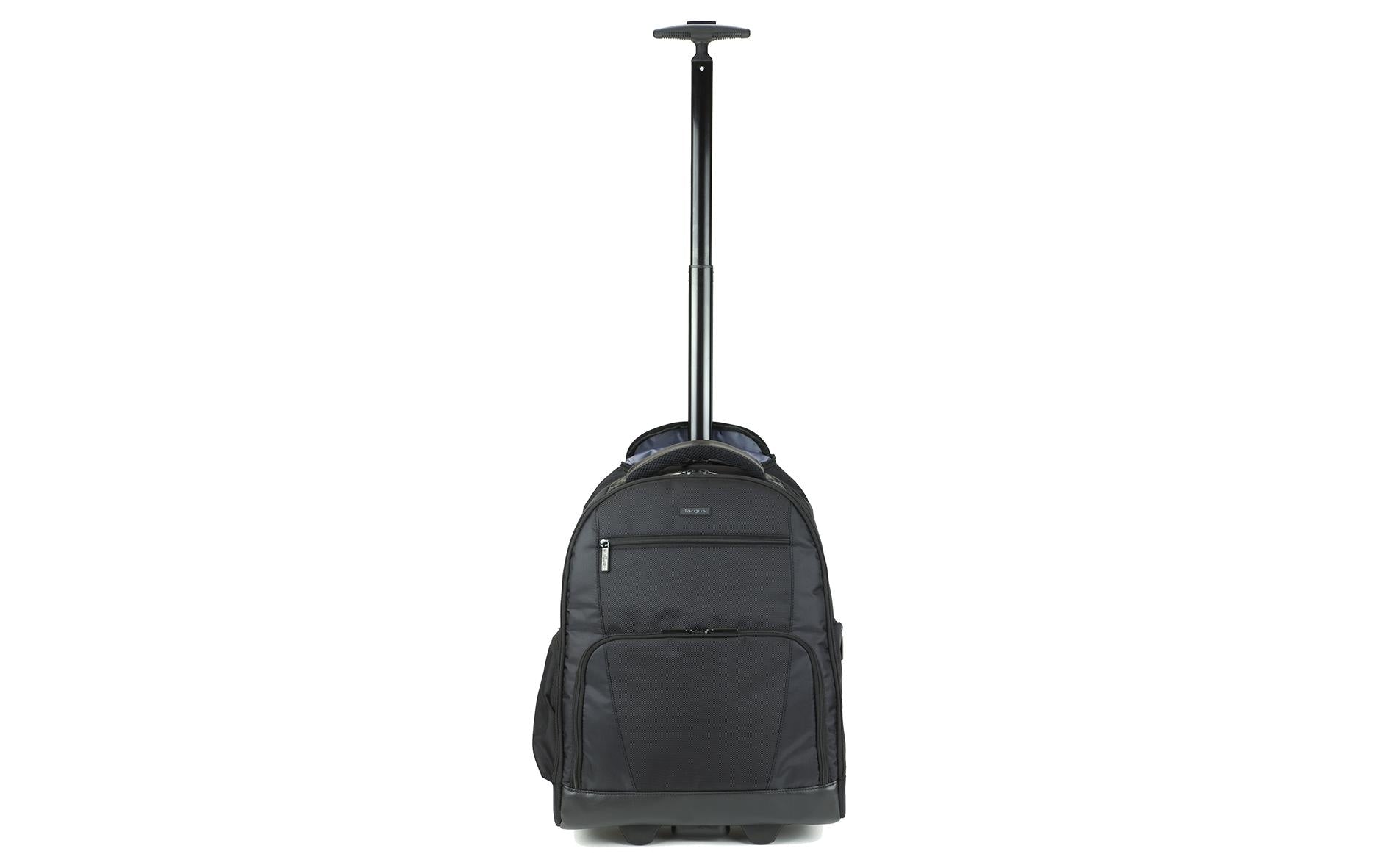 Targus Trolley-Rucksack – 30 l, mit Rollen, mit Tablet-Fach, Polyester – Schwarz, 220 × 515 × 360 mm