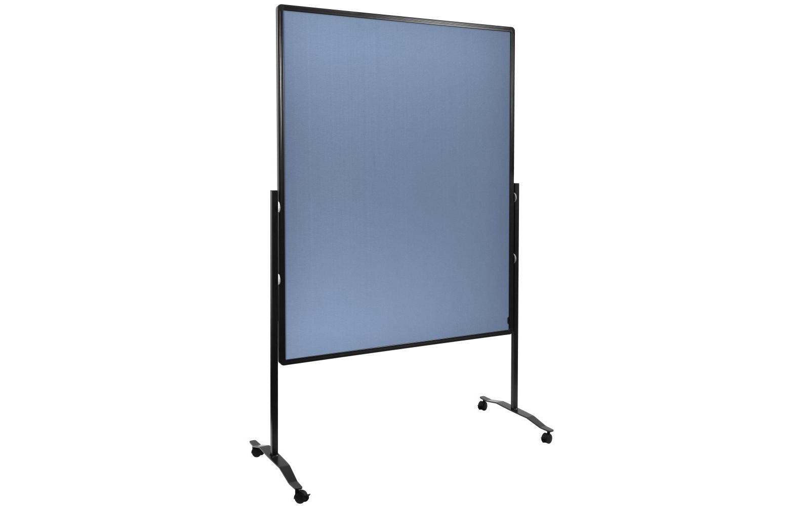 Legamaster Pinnwand – Filz, Alurahmen – 120 × 150 cm, Blaugrau