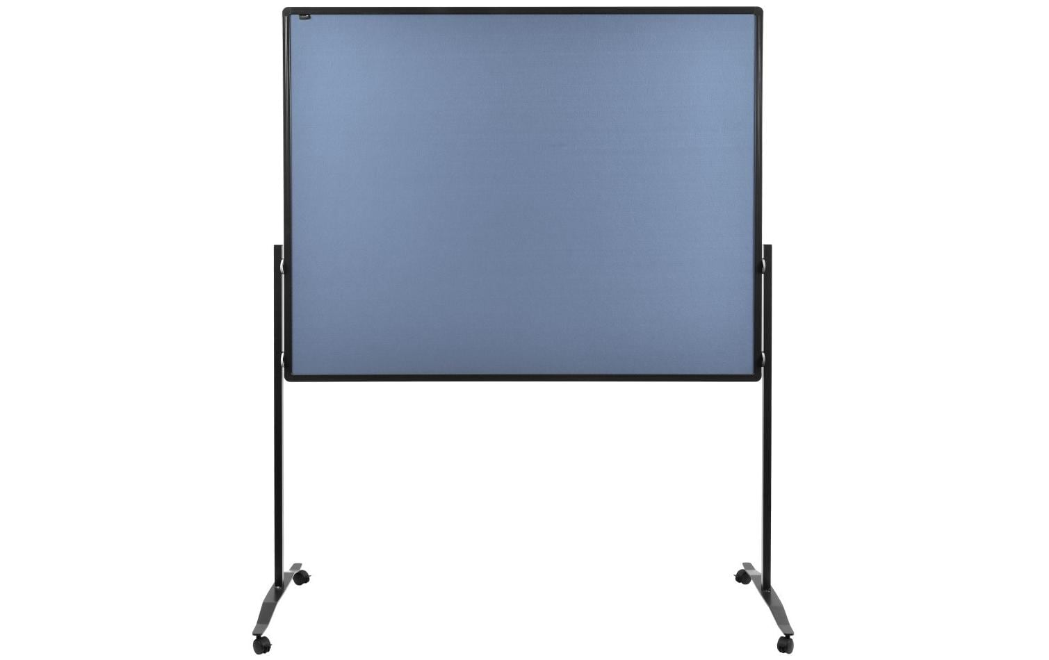 Legamaster Pinnwand – Filz, Alurahmen – 120 × 150 cm, Blaugrau