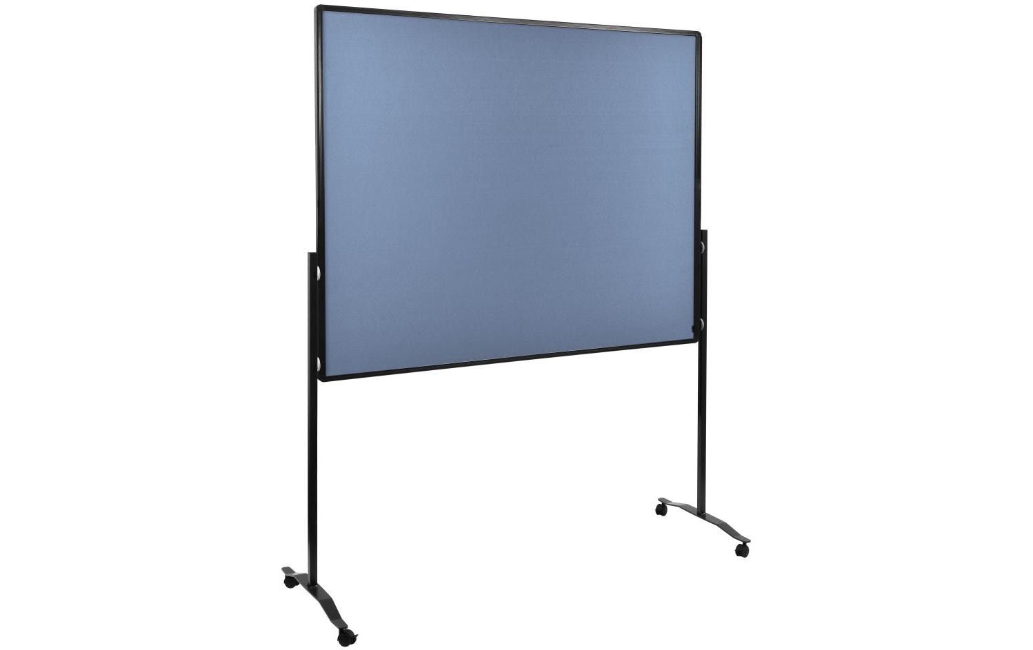 Legamaster Pinnwand – Filz, Alurahmen – 120 × 150 cm, Blaugrau