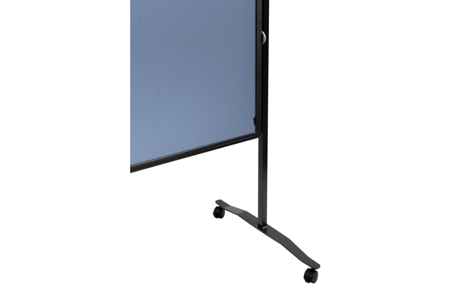 Legamaster Pinnwand – Filz, Alurahmen – 120 × 150 cm, Blaugrau