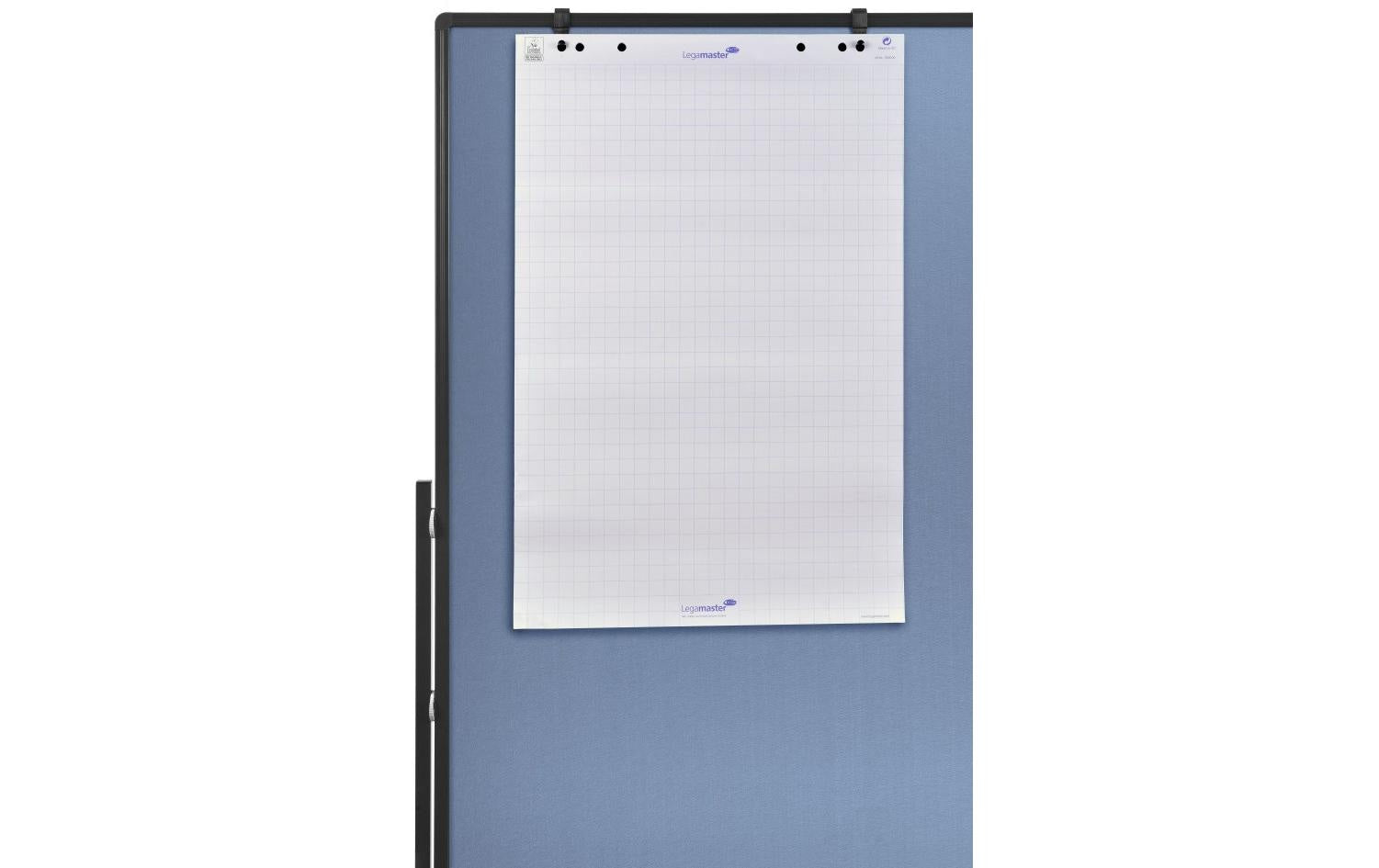 Legamaster Pinnwand – Filz, Alurahmen – 120 × 150 cm, Blaugrau