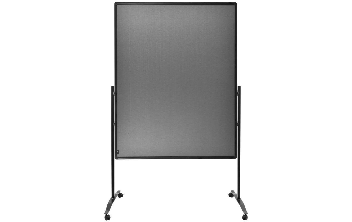 Legamaster Pinnwand – Filz, Alurahmen – 120 × 150 cm, Grau