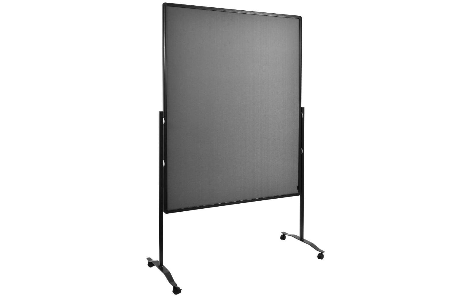 Legamaster Pinnwand – Filz, Alurahmen – 120 × 150 cm, Grau
