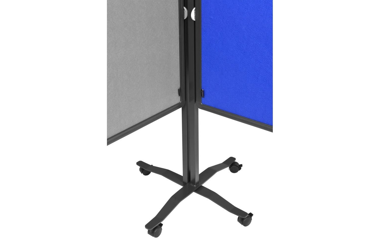 Legamaster Pinnwand – Filz, Alurahmen – 120 × 150 cm, Grau