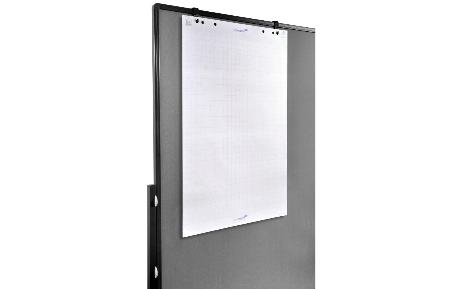 Legamaster Pinnwand – Filz, Alurahmen – 120 × 150 cm, Grau