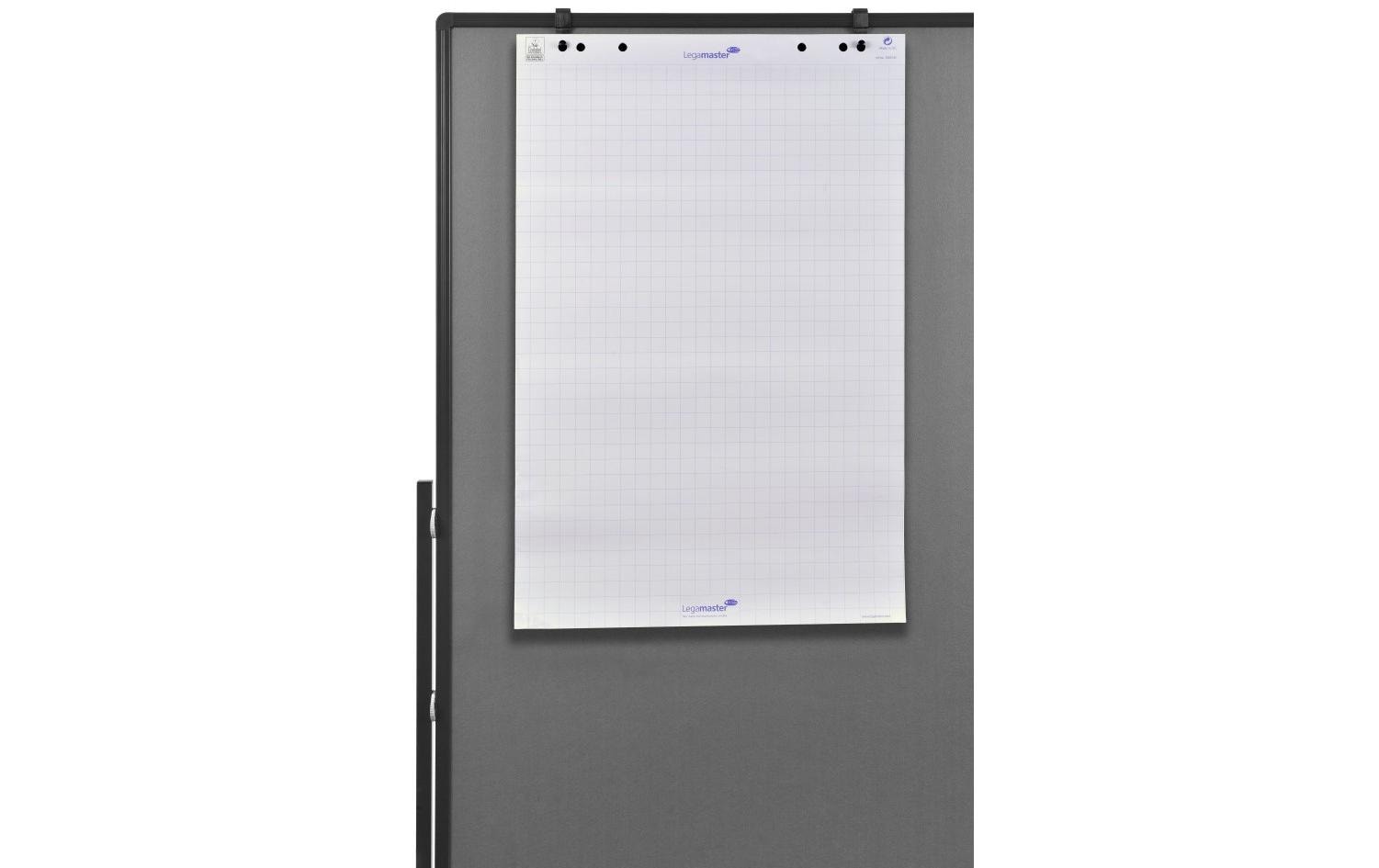 Legamaster Pinnwand – Filz, Alurahmen – 120 × 150 cm, Grau