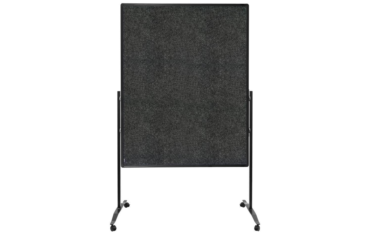 Legamaster Pinnwand – Filz, Alurahmen – 120 × 150 cm, Anthrazit