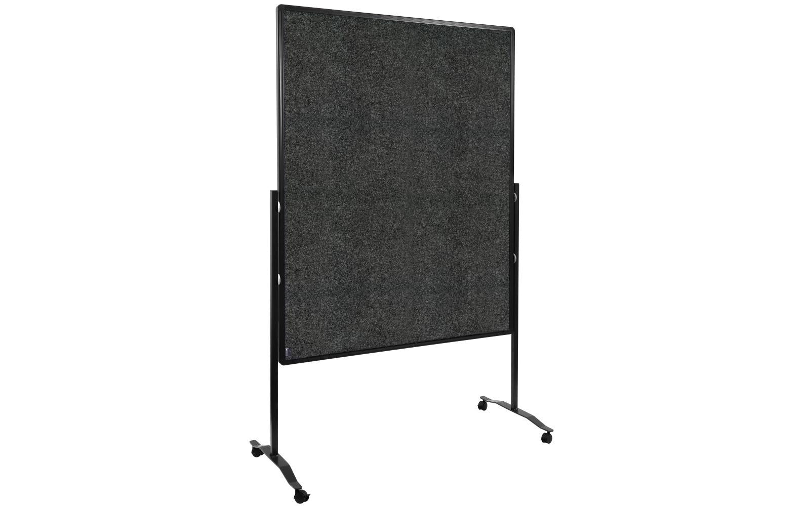 Legamaster Pinnwand – Filz, Alurahmen – 120 × 150 cm, Anthrazit
