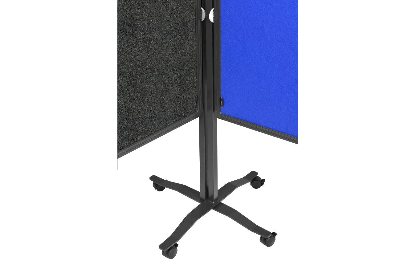 Legamaster Pinnwand – Filz, Alurahmen – 120 × 150 cm, Anthrazit