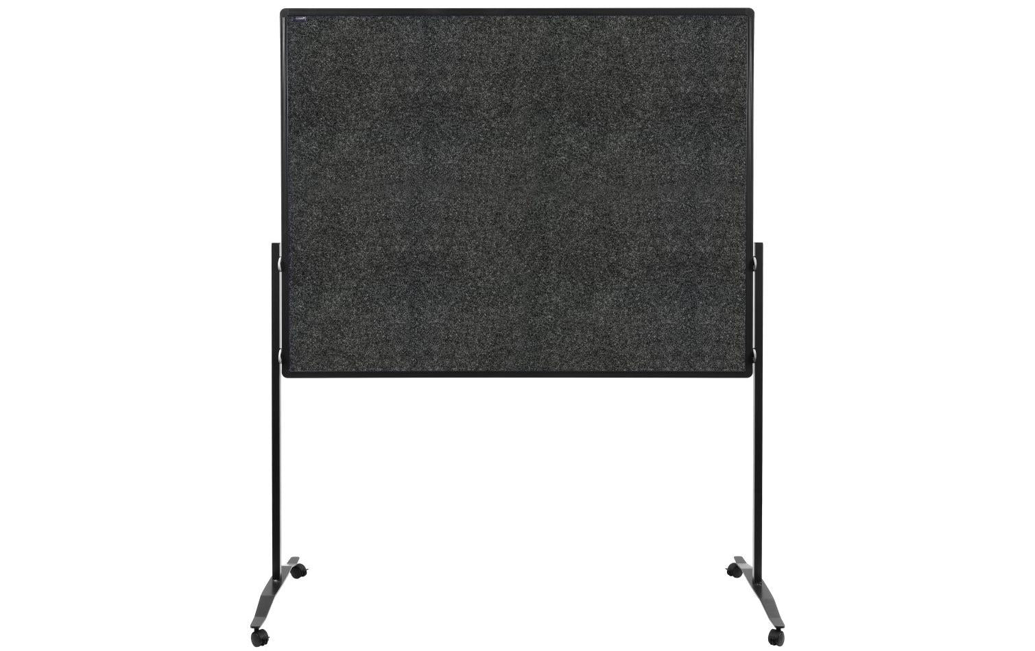 Legamaster Pinnwand – Filz, Alurahmen – 120 × 150 cm, Anthrazit