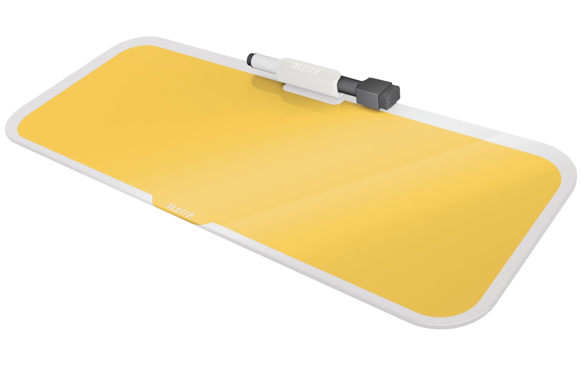 Leitz Cosy Glasboard – gelb, rahmenlos – 15 × 6 cm
