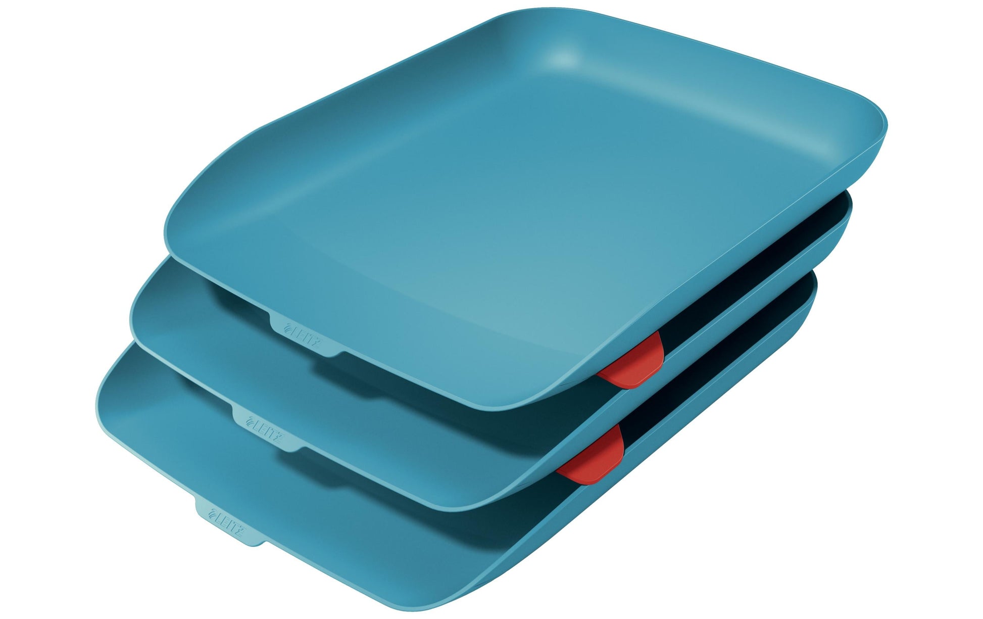 Leitz Cosy – Briefkorb für A4, Polystyrol (PS), Blau, Matt, 274 × 120 × 456 mm