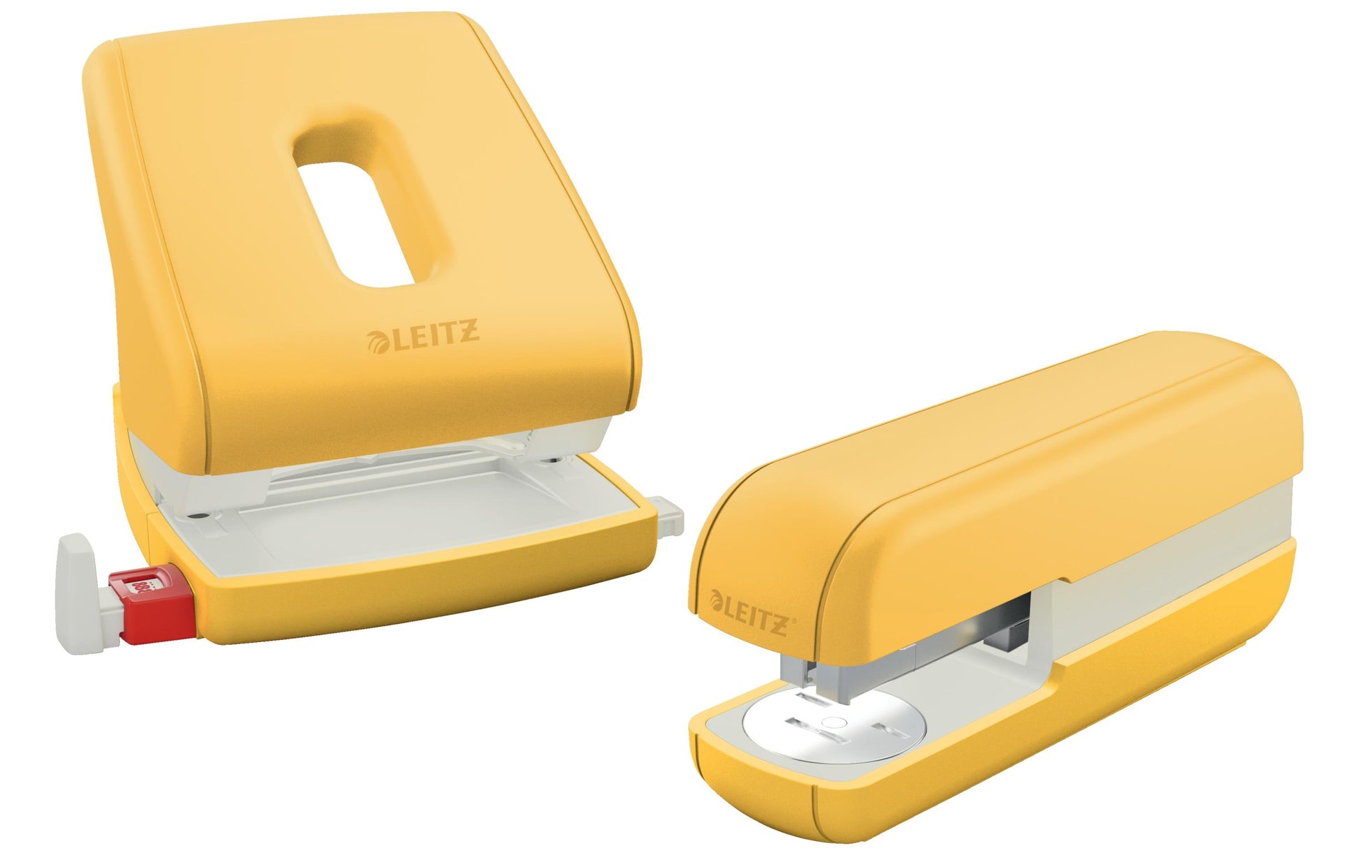 Leitz Cosy Heftgerät – 30 Blatt, für 24/6, 26/6, Gelb