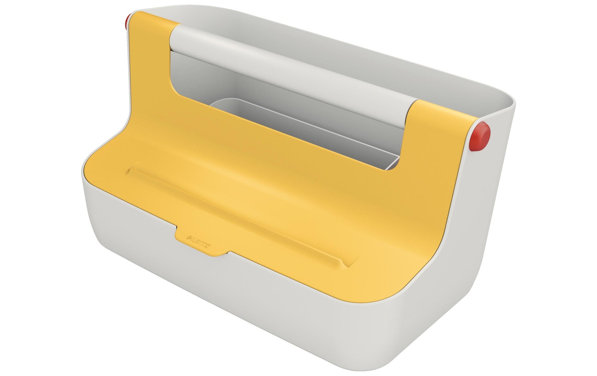 Leitz Aufbewahrungsbox 12 l (mit Deckel) – Acrylnitril-Butadien-Styrol (ABS) – Gelb – 214 × 196 × 367 mm