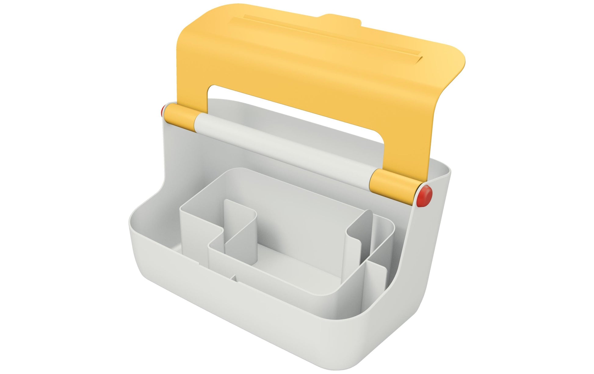 Leitz Aufbewahrungsbox 12 l (mit Deckel) – Acrylnitril-Butadien-Styrol (ABS) – Gelb – 214 × 196 × 367 mm