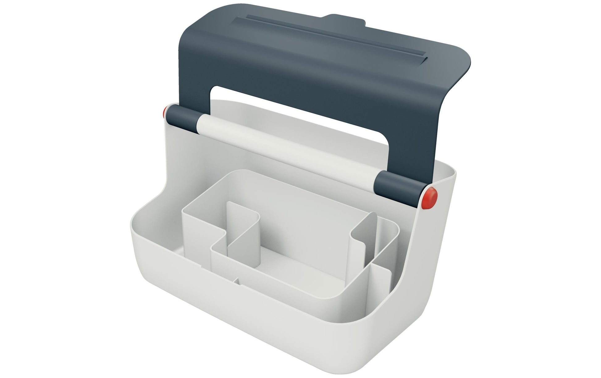 Leitz Aufbewahrungsbox 12 l – B 214 × H 196 × T 367 mm, mit Deckel, grau, ABS