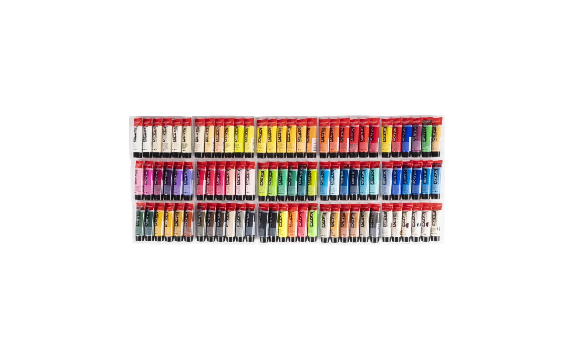 Royal Talens Acrylfarbe – Set – 90 Farben, 90 × 20 ml