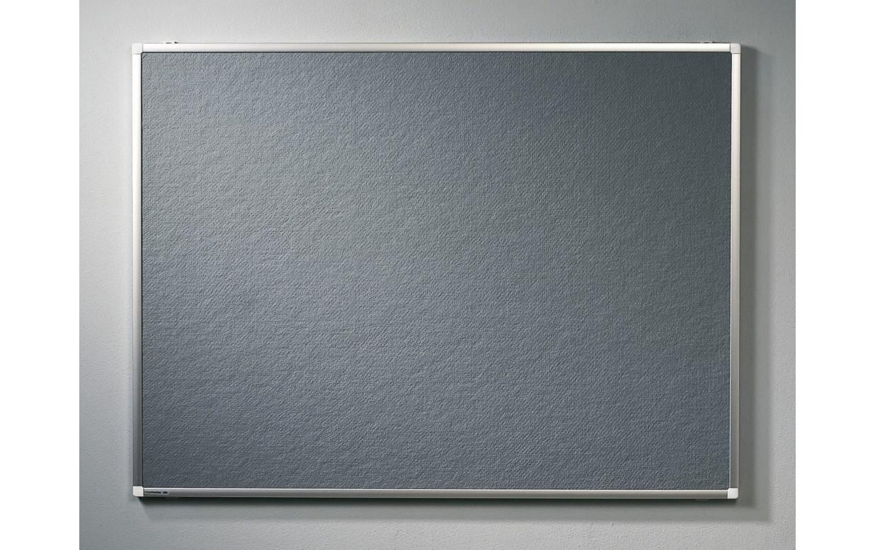 Legamaster Pinnwand – Filz, Alurahmen – 120 × 90 cm, Grau