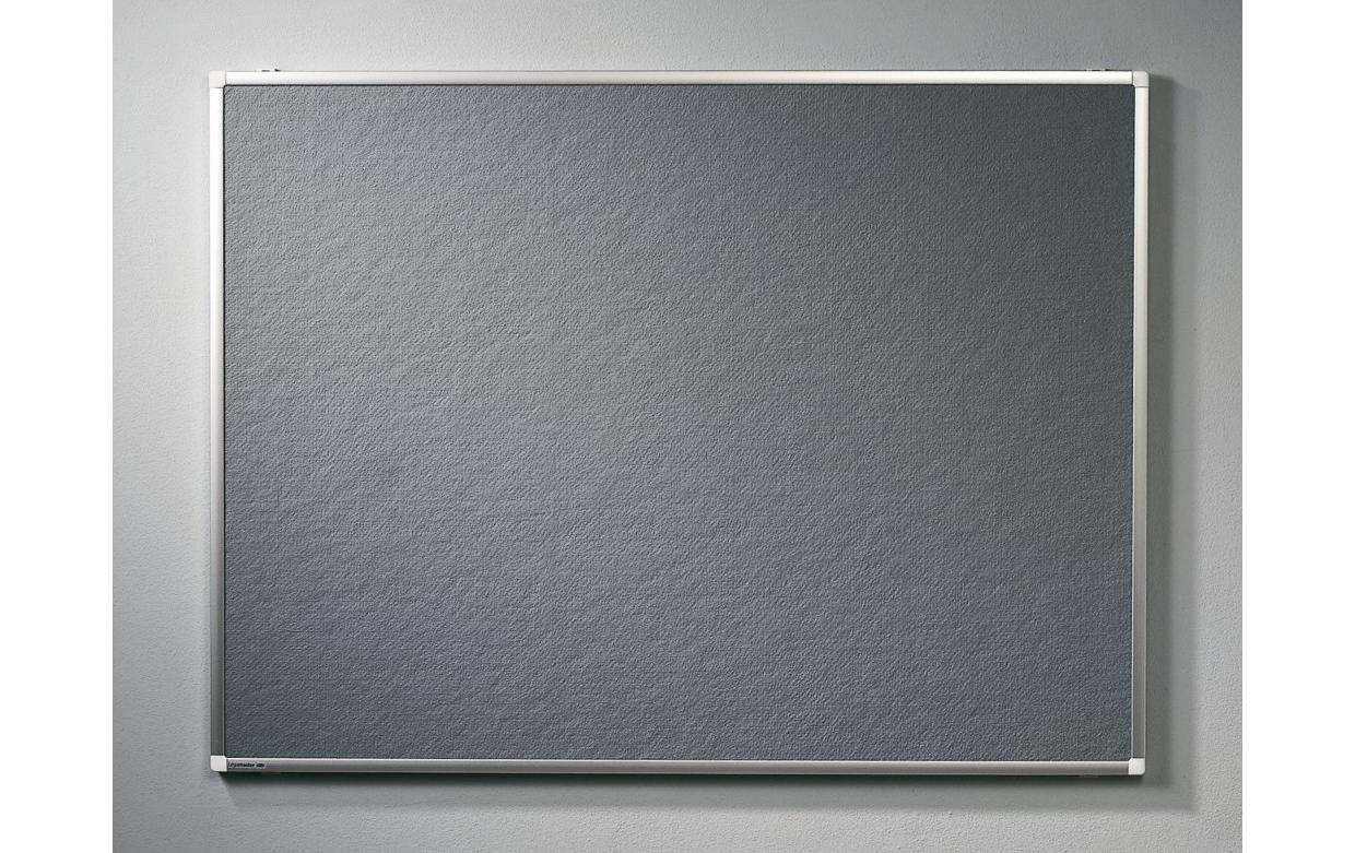 Legamaster Pinnwand – Filz, Alurahmen – 150 × 100 cm, Grau
