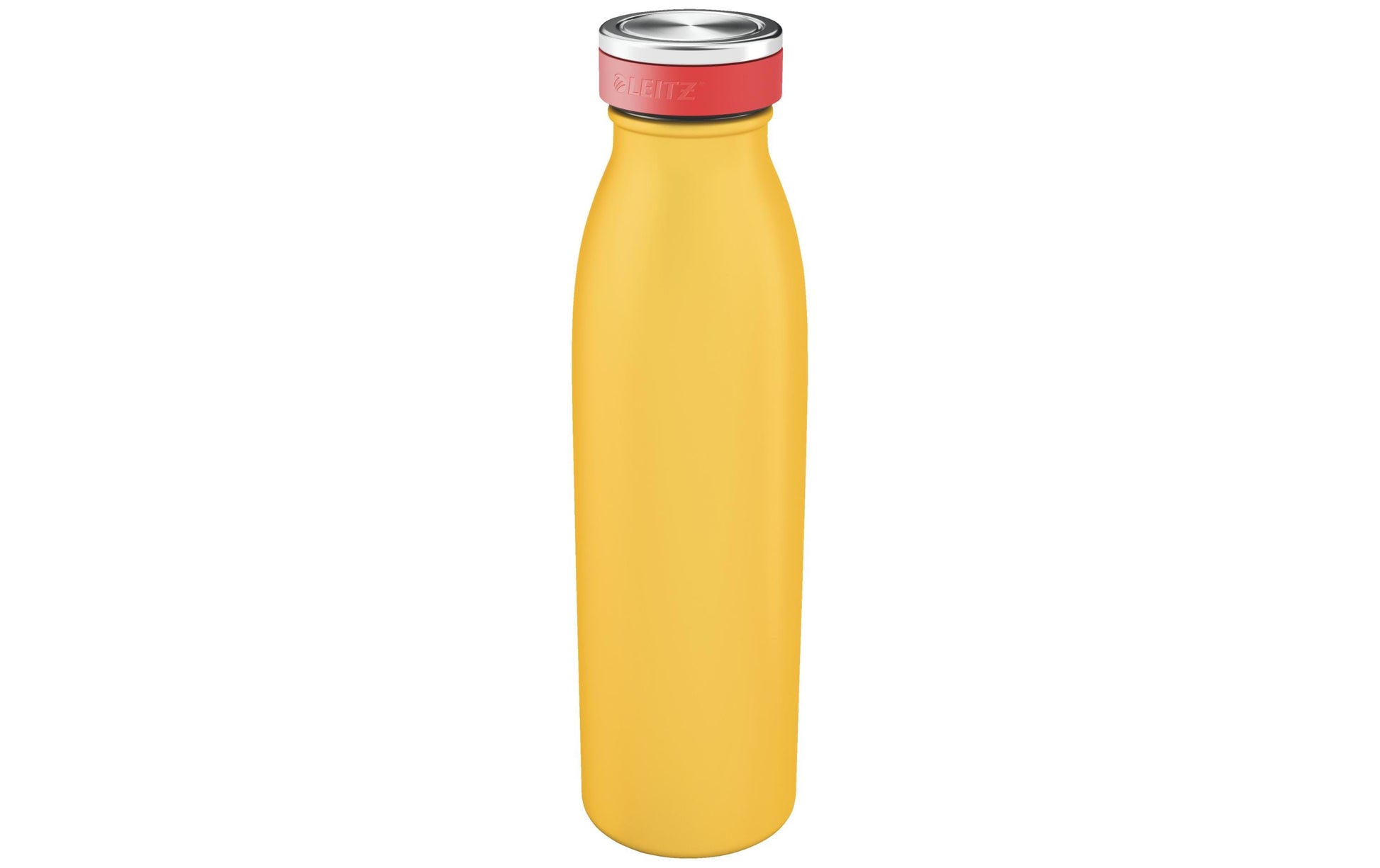 Leitz Cosy Isolierflasche 500 ml – Doppelwandig 7 h heiss / 15 h kalt, Edelstahl, Schraubdeckel