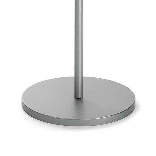 Nobo Infoständer Premium Plus – für A4 Hoch-/Querformat, silber/hellgrün, Metall, 300×300×850 mm