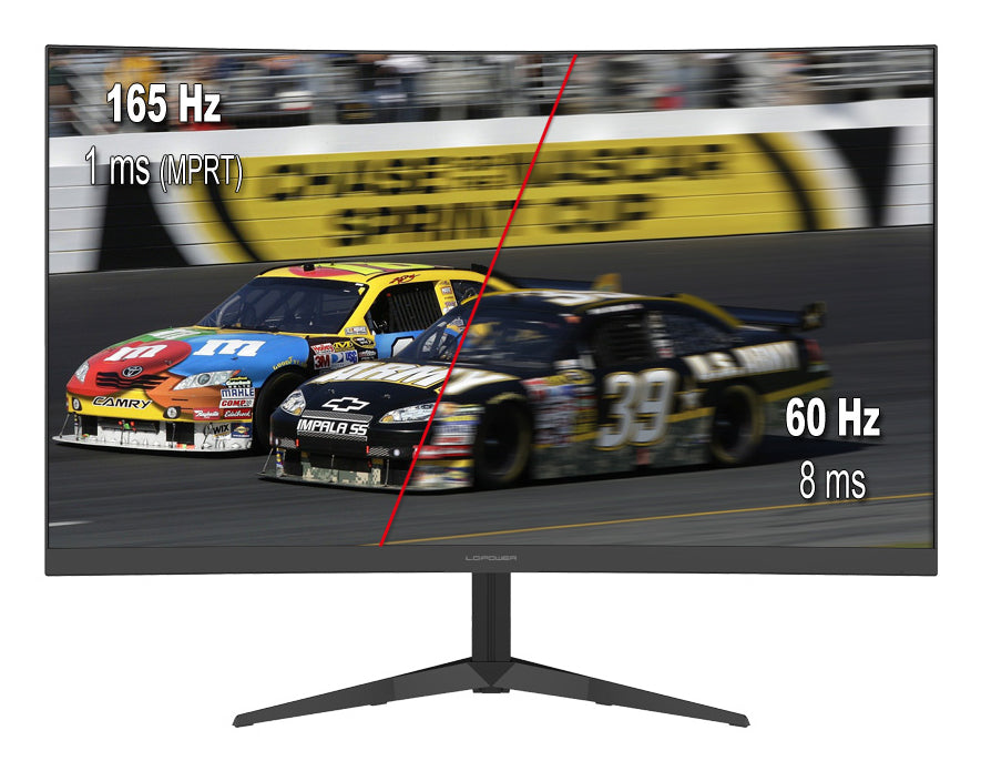 LC-Power LC-M24-FHD-165-C-V2 – 2 × HDMI 2.0