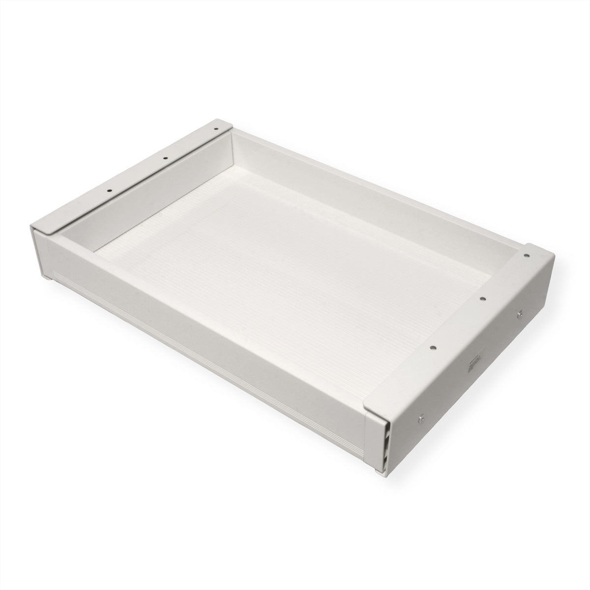 VALUE Schublade – für Untertischmontage, Tischplatten ab 18 mm, weiss