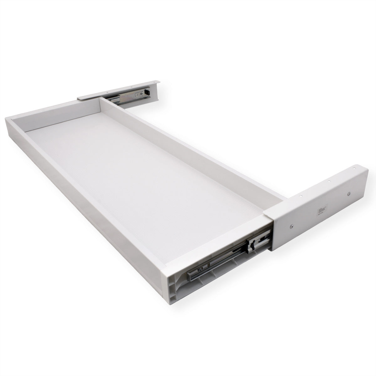 VALUE Schublade – für Tischplatten ab 18 mm, weiss