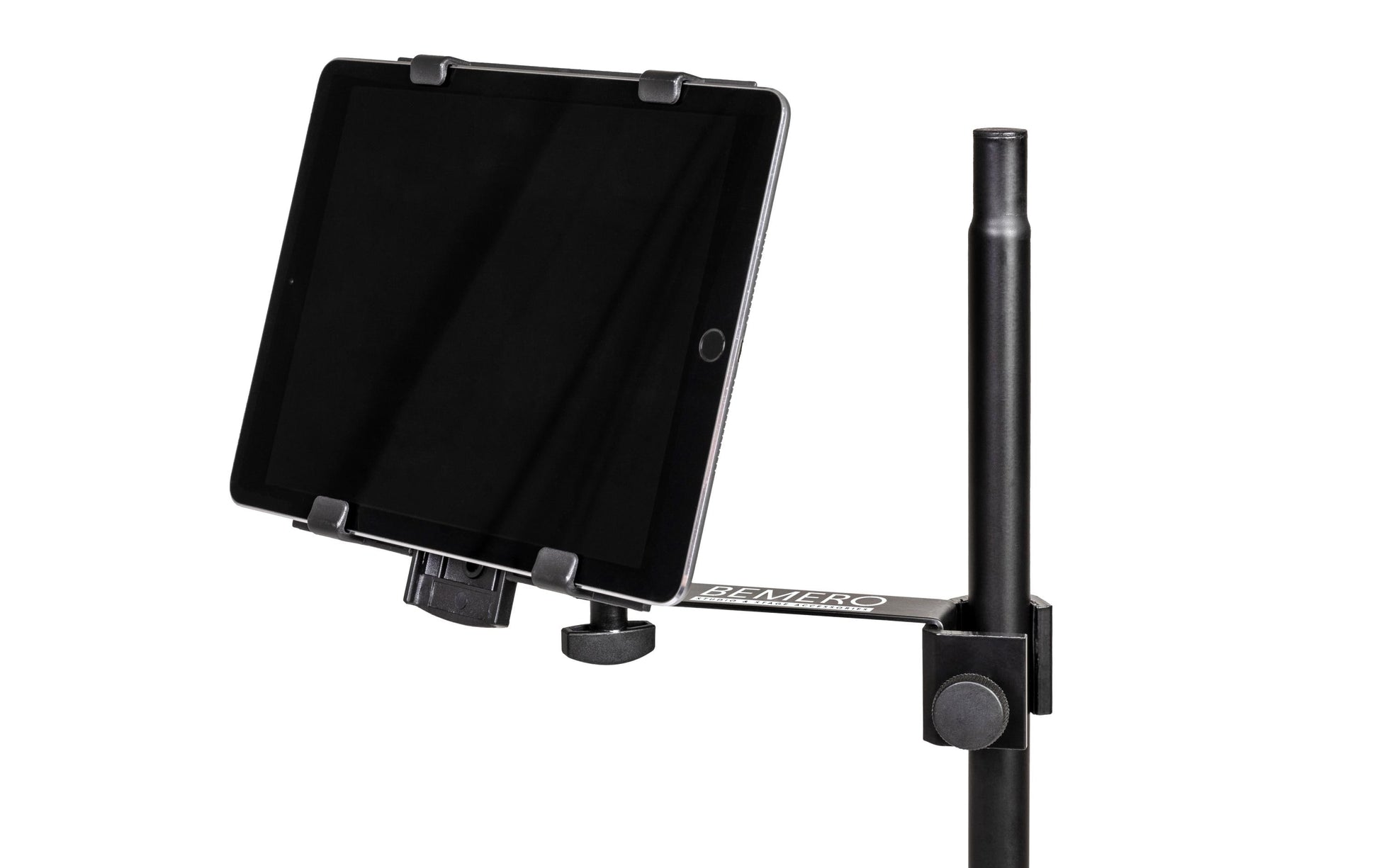 Bemero Tablet-Tischhalterung – für Tablets bis 11", Klemmhalterung, neigbar – Schwarz