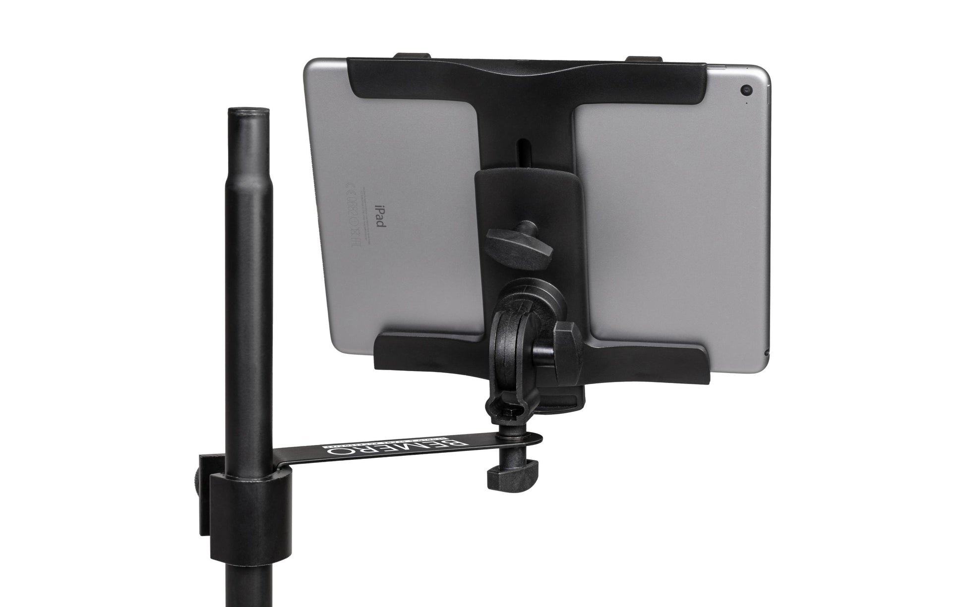Bemero Tablet-Tischhalterung – für Tablets bis 11", Klemmhalterung, neigbar – Schwarz