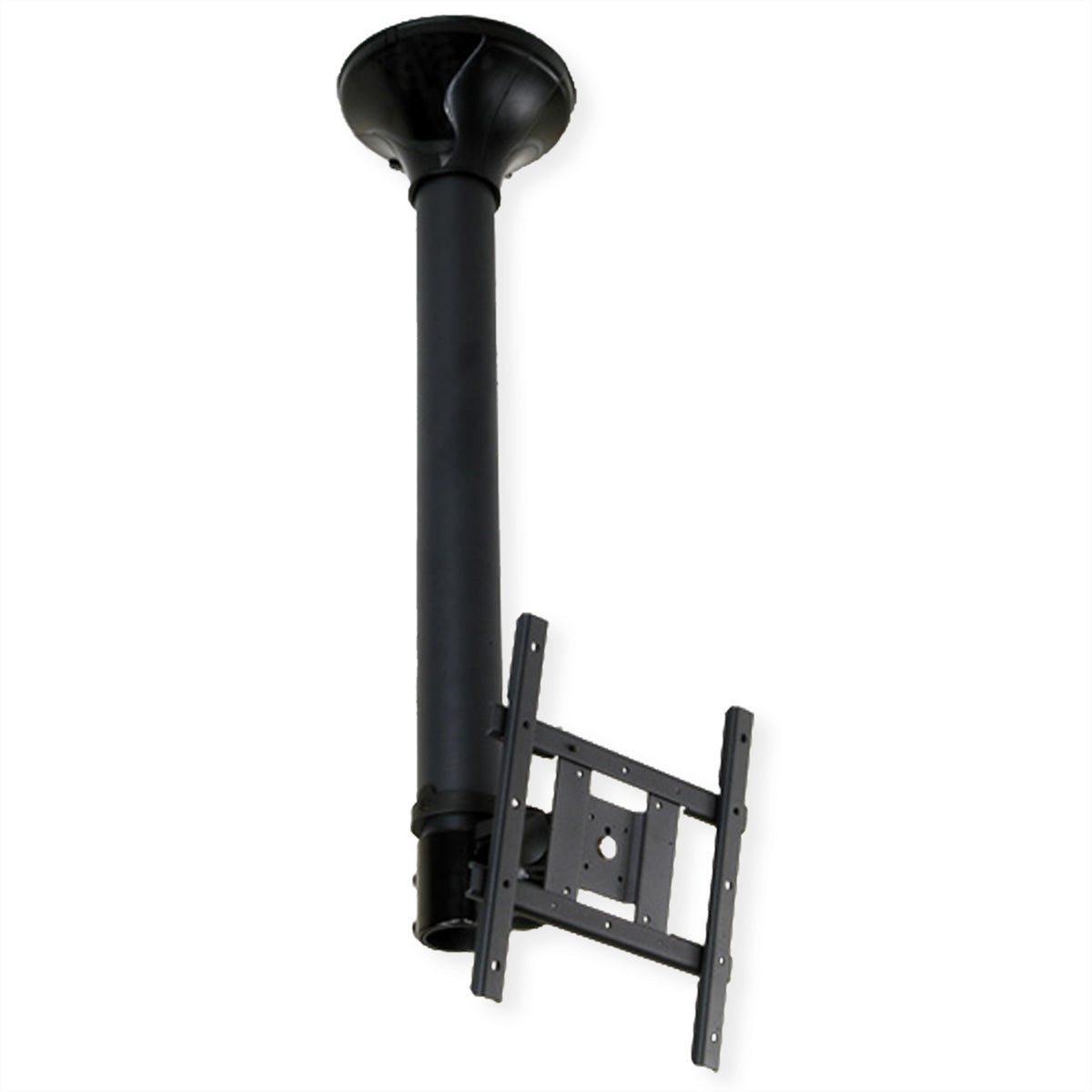 VALUE Deckenhalterung – bis 50" – VESA 75×75–200×200 – bis 20 kg, höhenverstellbar – schwarz
