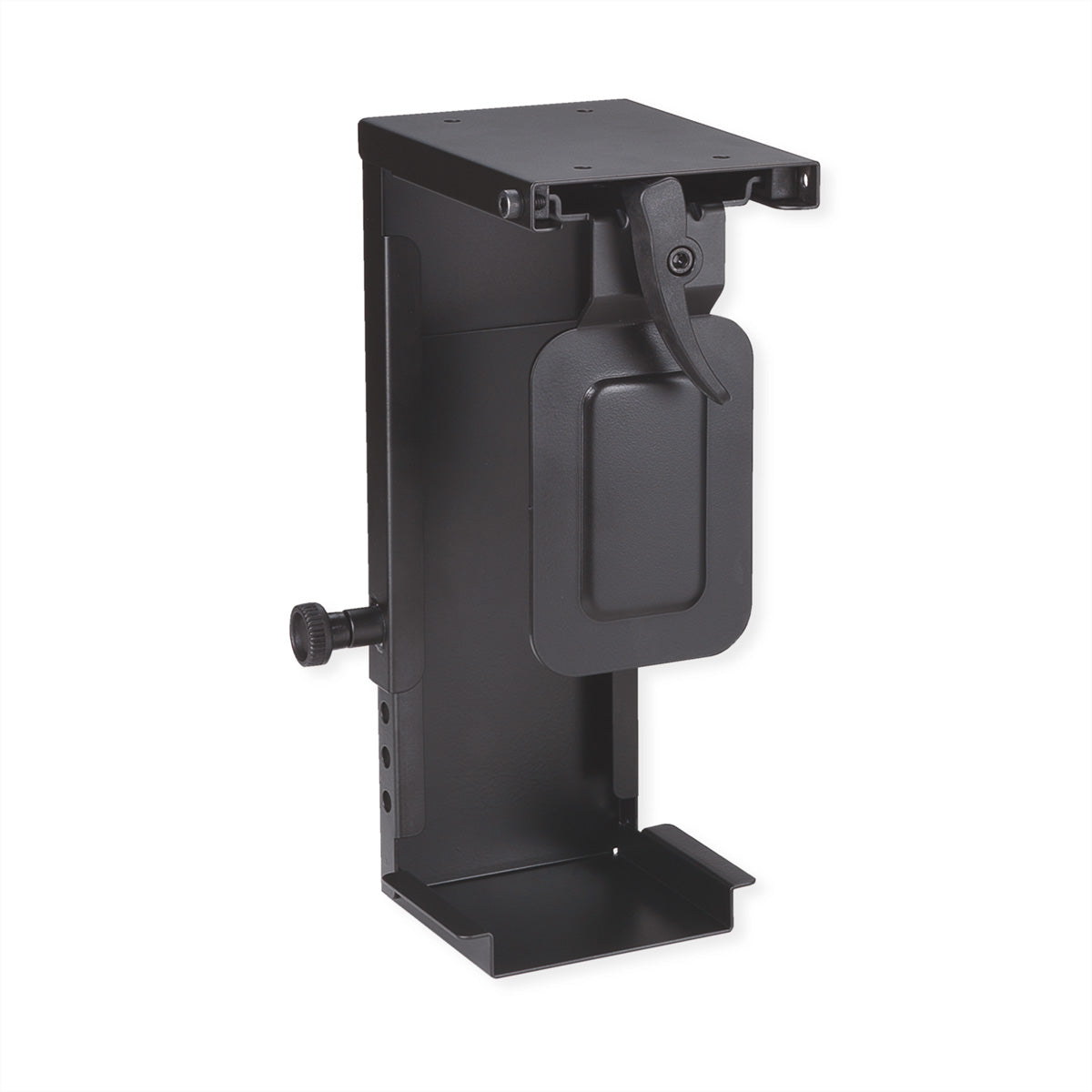 VALUE CPU-Halterung (Untertisch) – bis 10 kg, Schwarz, Metall