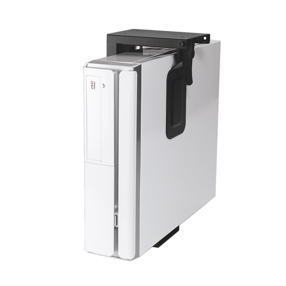 VALUE CPU-Halterung (Untertisch) – bis 10 kg, Schwarz, Metall