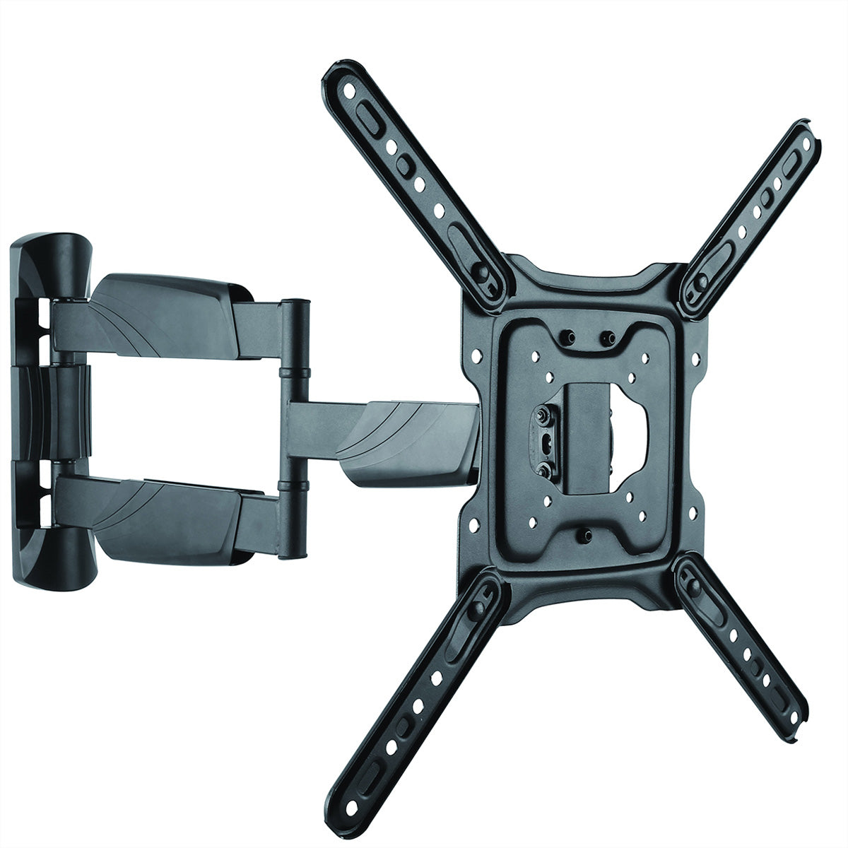 VALUE Wandhalterung – Vollbeweglich – bis 55" – VESA 200×200–400×400 – bis 35 kg, Schwarz