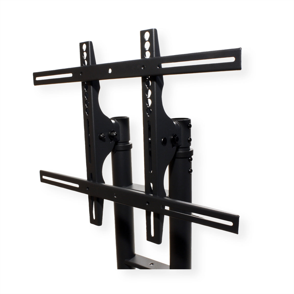 VALUE TV-Wagen – 32–100" – VESA 200×200–800×600 – bis 125 kg, Höhenverstellbar, mit Rollen – Schwarz