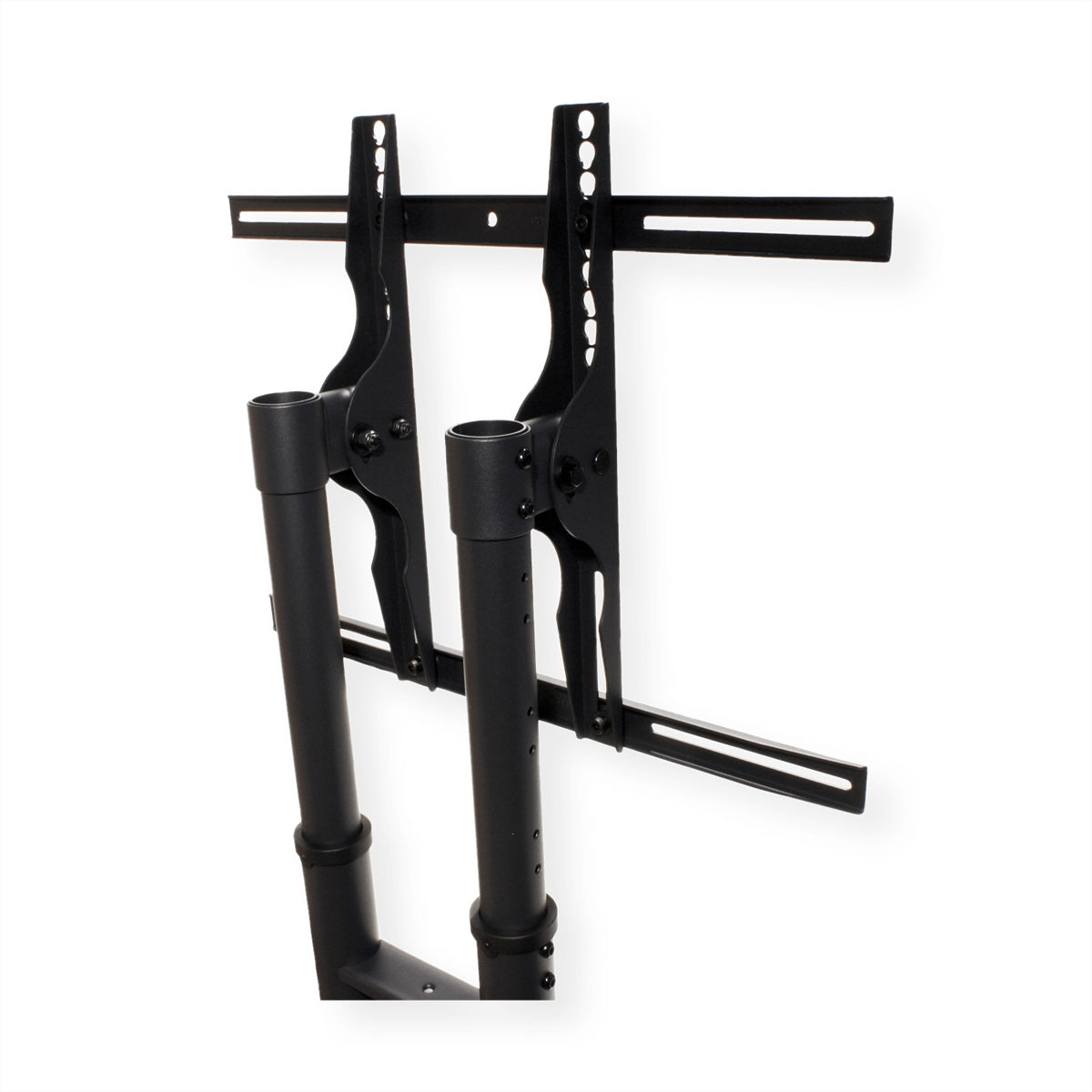 VALUE TV-Wagen – 32–100" – VESA 200×200–800×600 – bis 125 kg, Höhenverstellbar, mit Rollen – Schwarz
