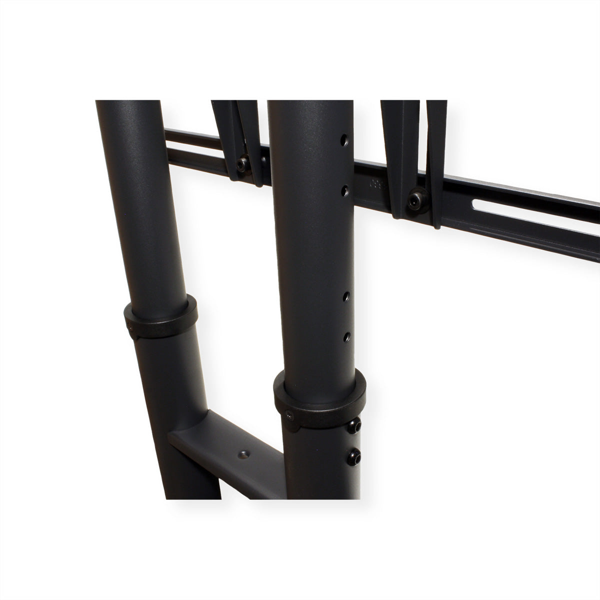 VALUE TV-Wagen – 32–100" – VESA 200×200–800×600 – bis 125 kg, Höhenverstellbar, mit Rollen – Schwarz