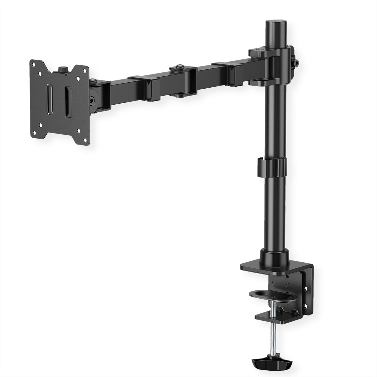 VALUE Schwerlast-LCD-Arm – Monitorarm Tischhalterung – 17–49" – VESA 75×75/100×100 mm – bis 20 kg pro Monitor