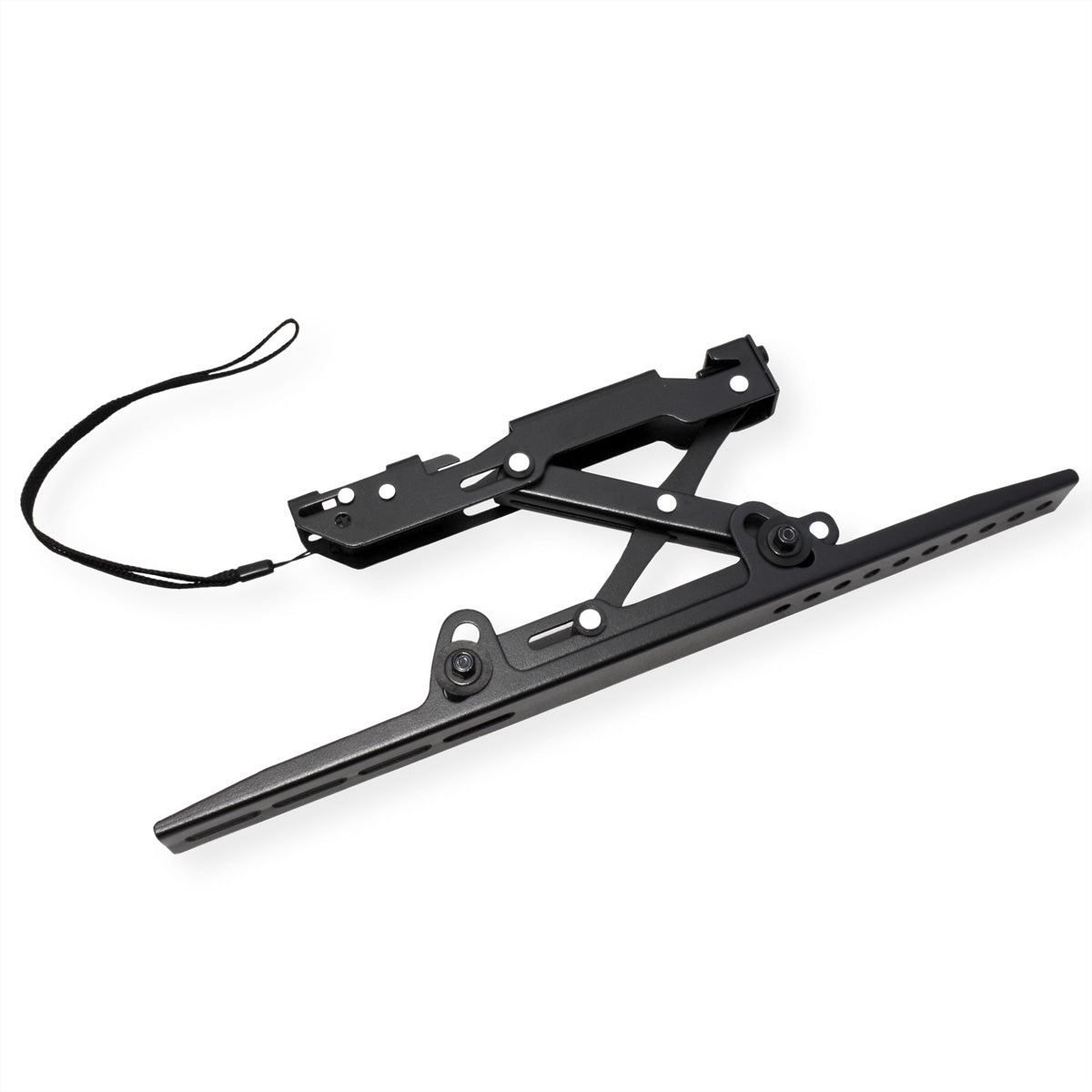 VALUE Wandhalterung – Vollbeweglich – 37–80" – VESA 200×200–600×400 – bis 75 kg, Höhenverstellbar – Schwarz