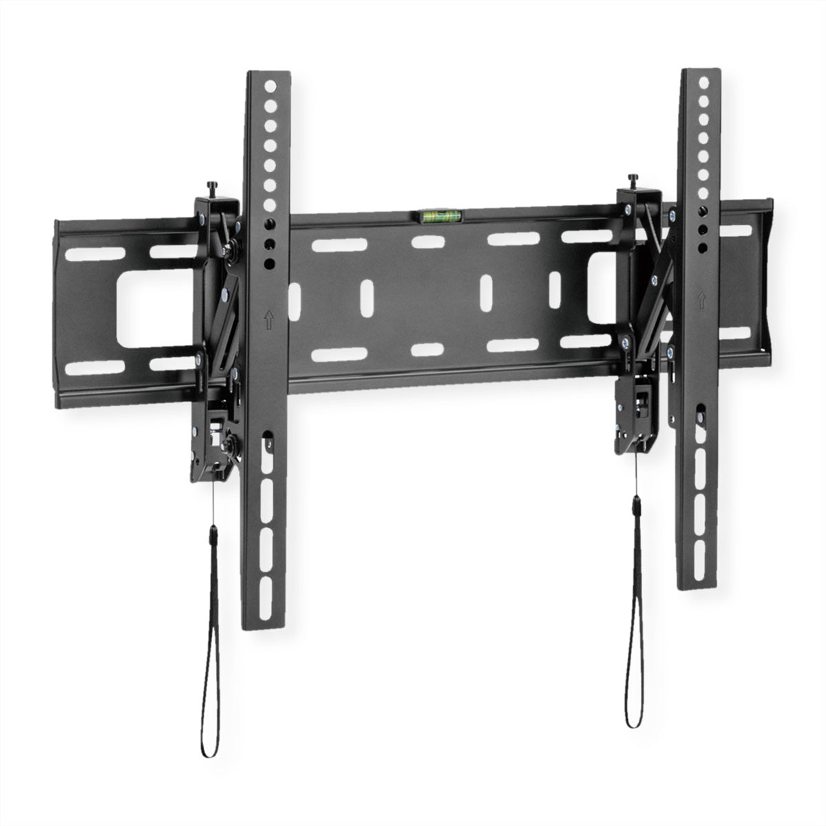 VALUE Wandhalterung – Vollbeweglich – 37–80" – VESA 200×200–600×400 – bis 75 kg, Höhenverstellbar – Schwarz