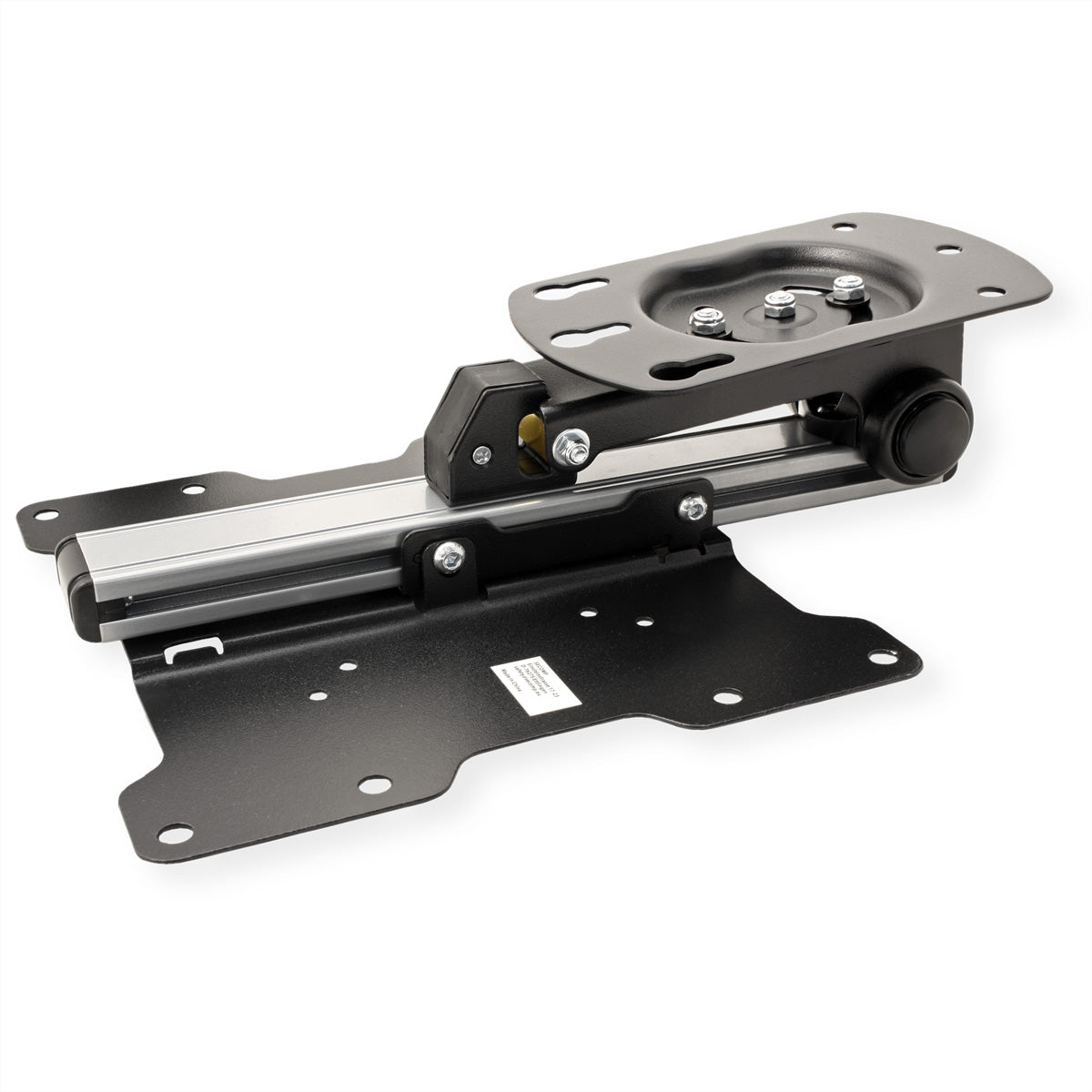 VALUE Deckenhalterung – 17–37" – VESA 75×75–200×200 – bis 20 kg, Teleskopmast, neigbar – schwarz
