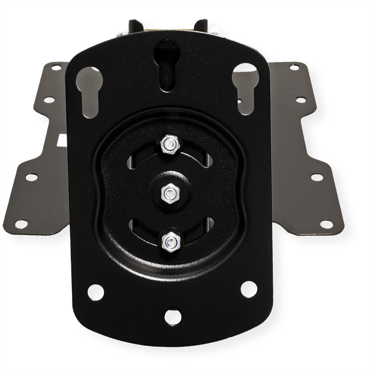 VALUE Deckenhalterung – 17–37" – VESA 75×75–200×200 – bis 20 kg, Teleskopmast, neigbar – schwarz