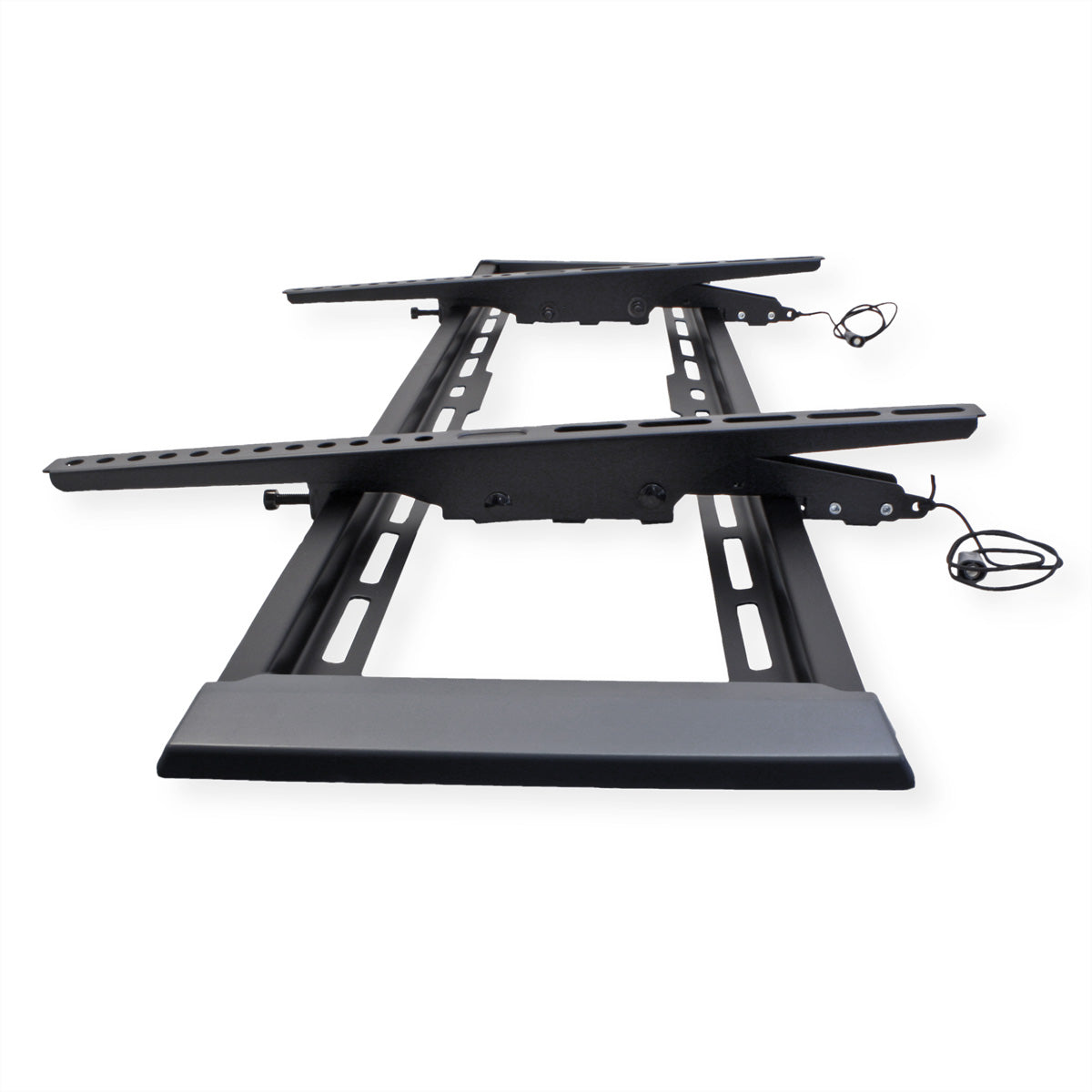VALUE Wandhalterung – Neigbar – 43–90" – VESA 200×200–800×400 – bis 75 kg, Diebstahlsicherung – Schwarz