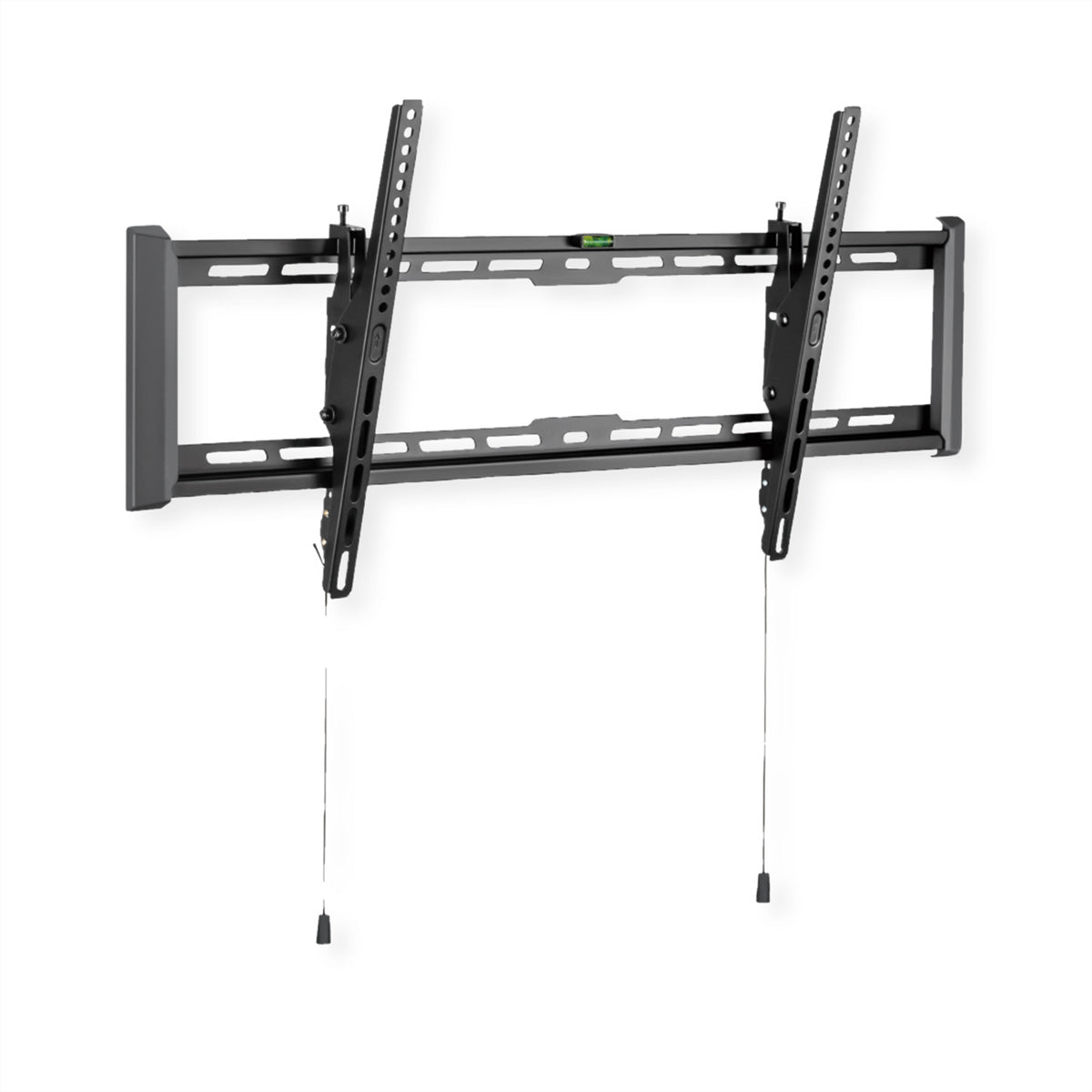 VALUE Wandhalterung – Neigbar – 43–90" – VESA 200×200–800×400 – bis 75 kg, Diebstahlsicherung – Schwarz